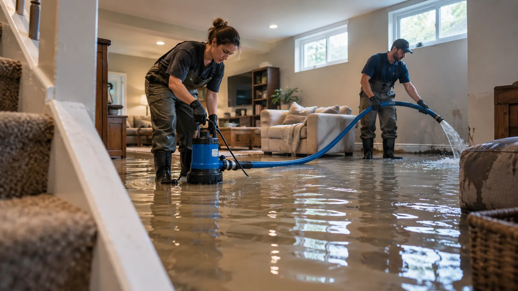 Flooded Basement Cleanup in Orlando, FL