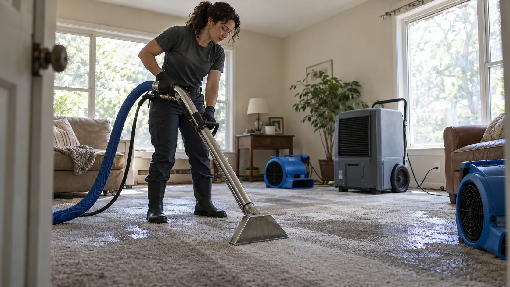 Water Extraction & Structural Drying in Orlando, FL